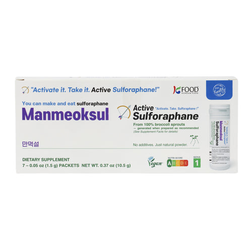Manmeoksul Sulforaphane 7-pack dietary supplement box front
